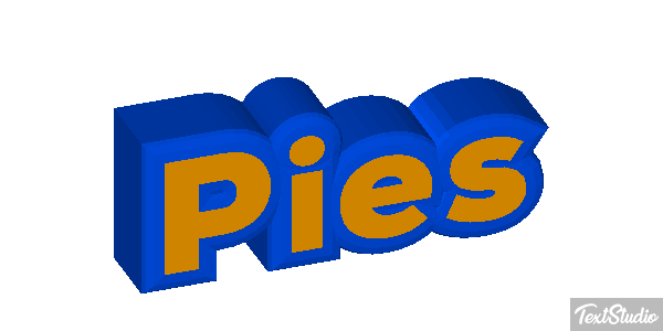 Pies Efekt tekstowy