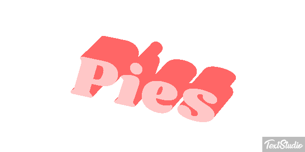 Pies Efekt tekstowy