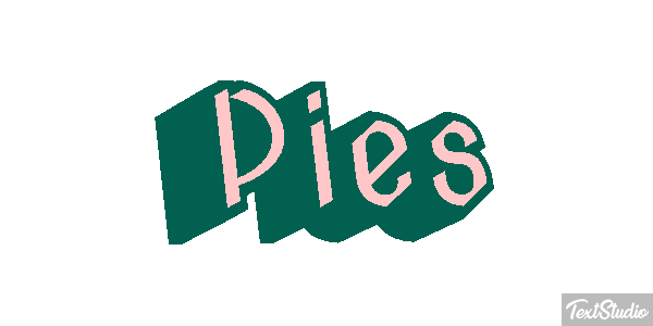 Pies Efekt tekstowy