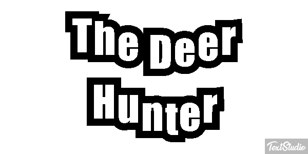 The Deer Hunter Efecto de texto