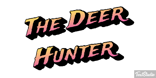 The Deer Hunter Efecto de texto