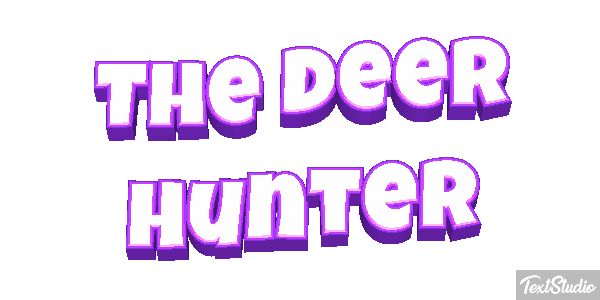 The Deer Hunter Efecto de texto