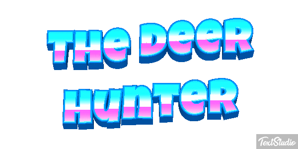 The Deer Hunter Efecto de texto