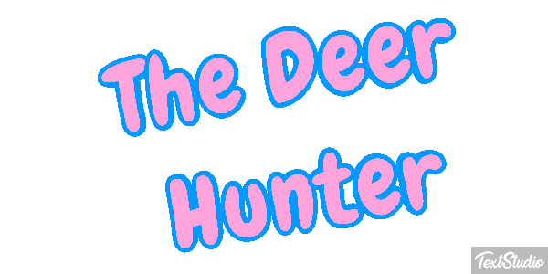 The Deer Hunter Efecto de texto