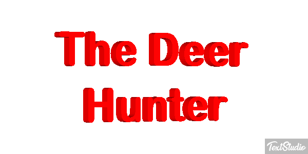 The Deer Hunter Efecto de texto