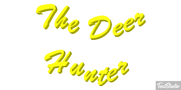 The Deer Hunter Efecto de texto