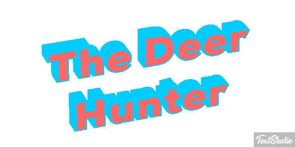 The Deer Hunter Efecto de texto