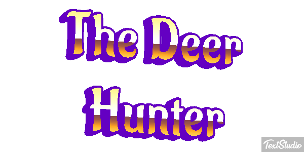 The Deer Hunter Efecto de texto