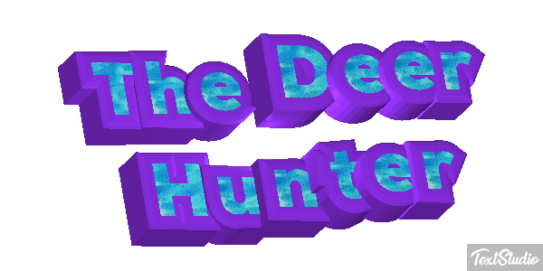 The Deer Hunter Efecto de texto
