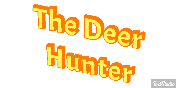 The Deer Hunter Efecto de texto