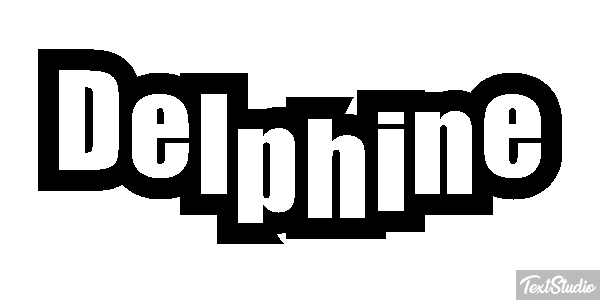 Delphine テキスト効果