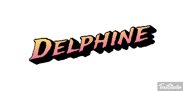 Delphine テキスト効果