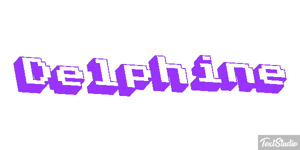 Delphine テキスト効果