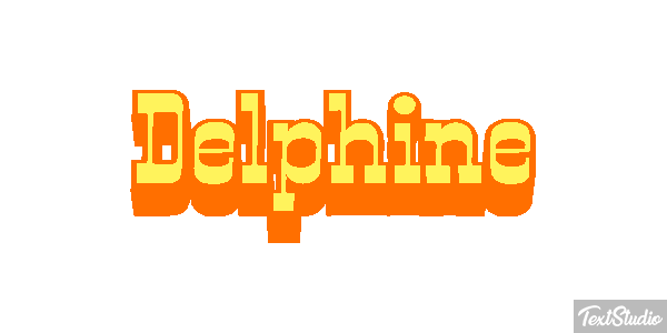 Delphine テキスト効果