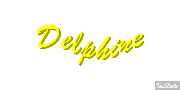 Delphine テキスト効果
