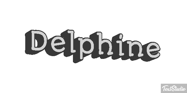 Delphine テキスト効果