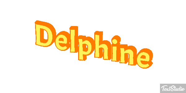 Delphine テキスト効果