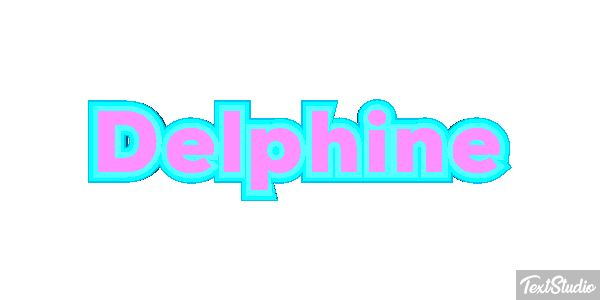 Delphine テキスト効果