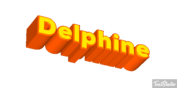 Delphine テキスト効果