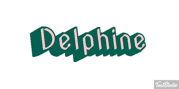 Delphine テキスト効果
