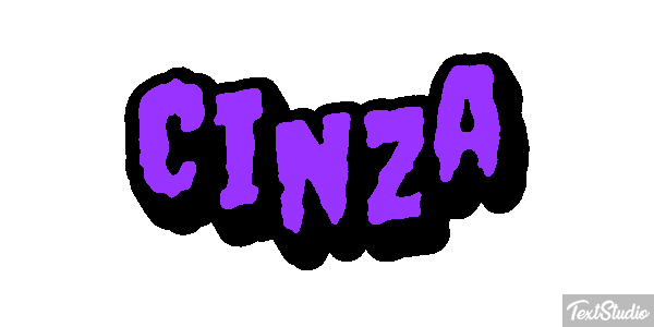 Cinza Efecto de texto