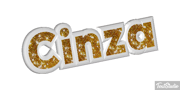 Cinza Efecto de texto