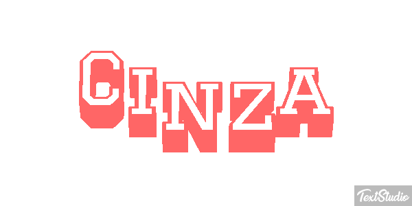 Cinza Efecto de texto