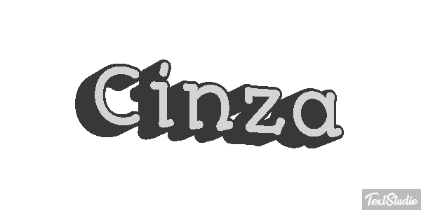 Cinza Efecto de texto