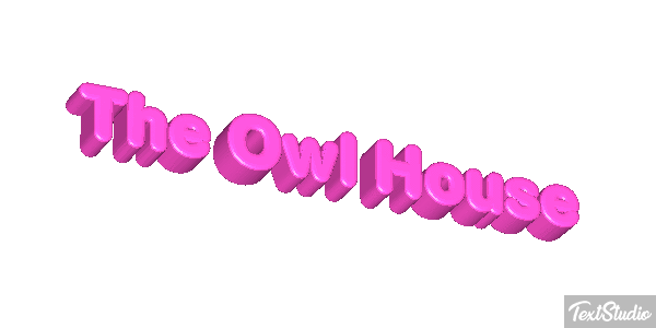 The Owl House Efeito do texto