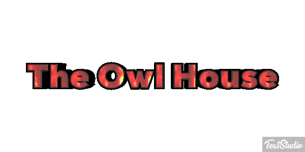The Owl House Efeito do texto