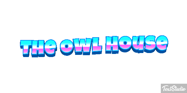 The Owl House Efeito do texto
