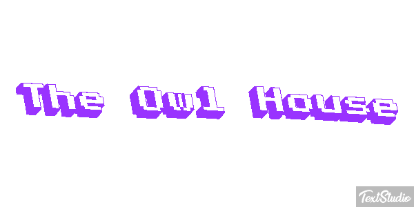 The Owl House Efeito do texto