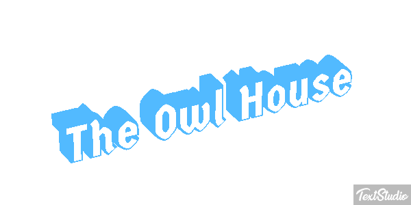 The Owl House Efeito do texto