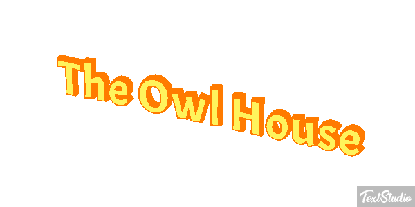 The Owl House Efeito do texto