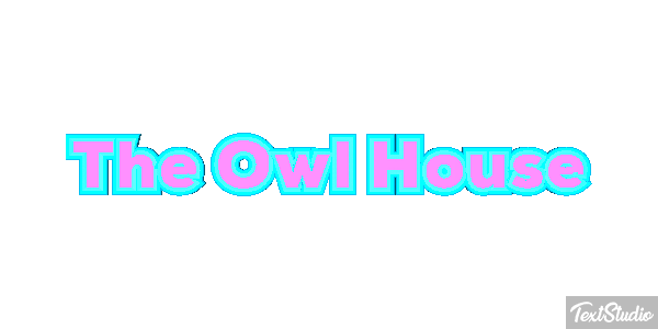 The Owl House Efeito do texto