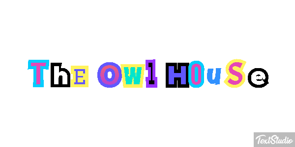 The Owl House Efeito do texto