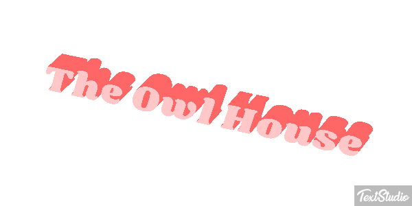 The Owl House Efeito do texto