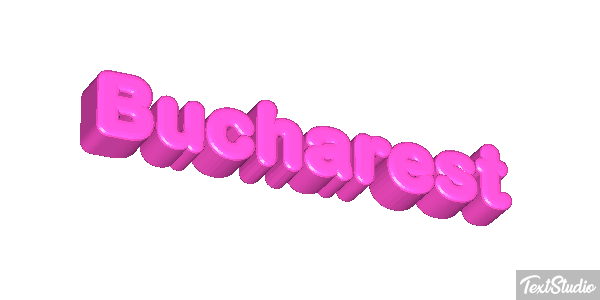 Bucharest Efecto de texto