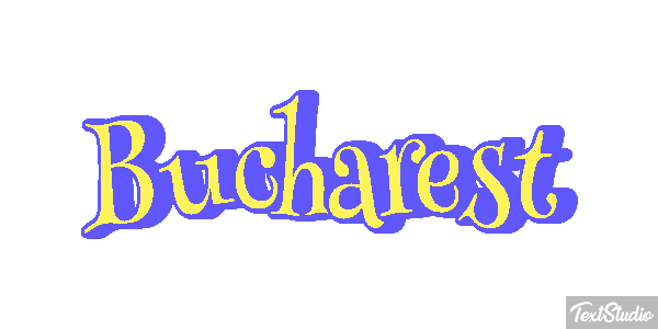 Bucharest Efecto de texto