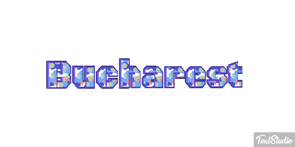 Bucharest Efecto de texto