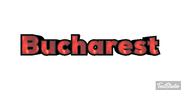 Bucharest Efecto de texto