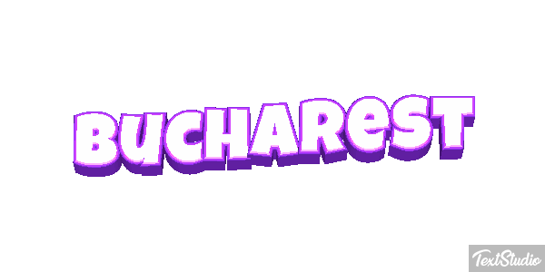 Bucharest Efecto de texto