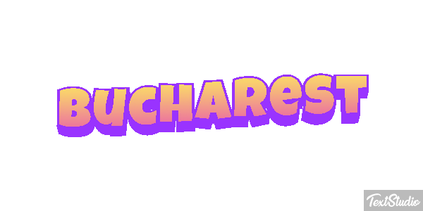 Bucharest Efecto de texto