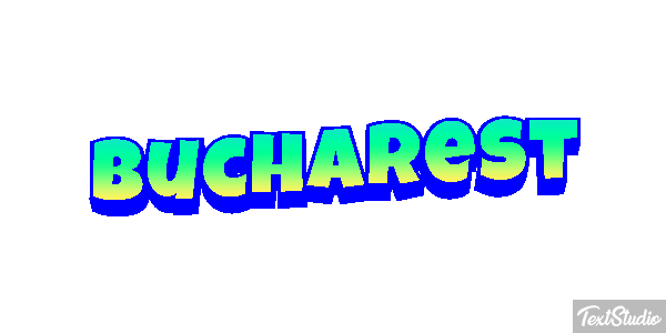 Bucharest Efecto de texto