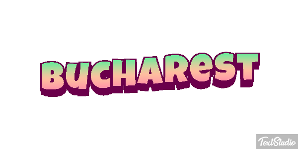Bucharest Efecto de texto