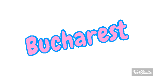 Bucharest Efecto de texto