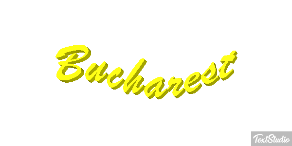 Bucharest Efecto de texto