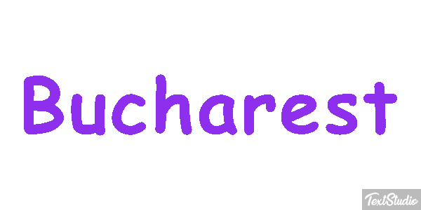 Bucharest Efecto de texto