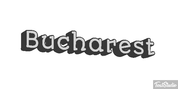 Bucharest Efecto de texto