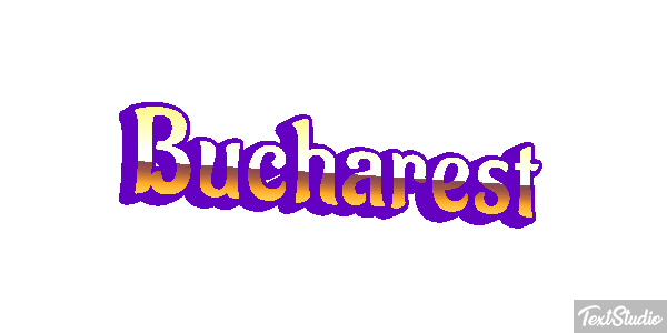 Bucharest Efecto de texto
